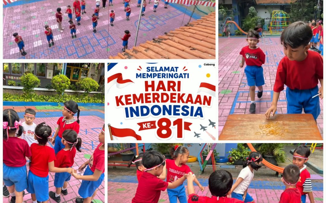 Semarak Kemerdekaan: Anak-Anak TK Strada Bina Sejahtera Antusias Mengikuti Aneka Lomba 17 Agustus